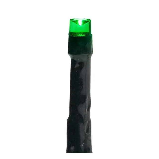 Alt view image 6 of 6 - Northlight LED Wide Angle Christmas Lights - Green - 9.5' Green Wire - 20ct