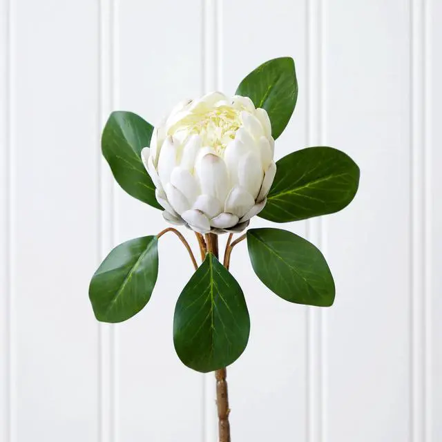 Alt view image 2 of 5 - Mainstays 26.5"L Artificial Indoor Silk Protea Stem