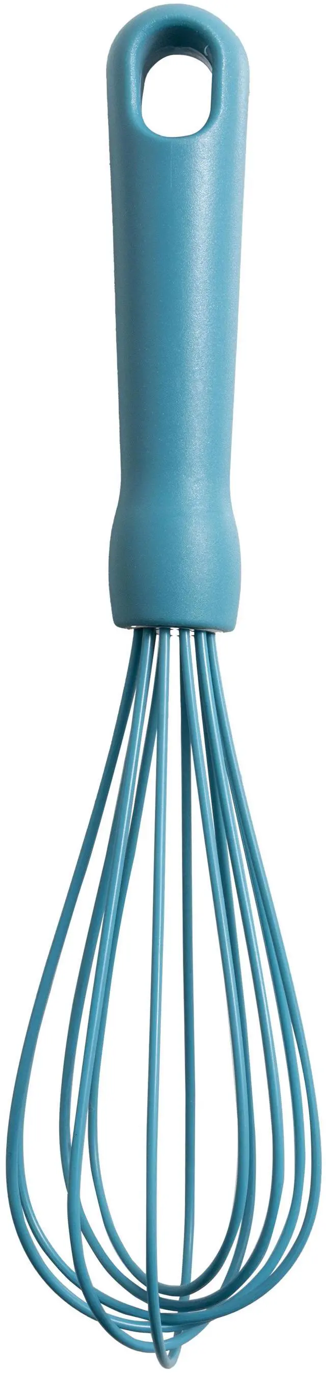 Alt view image 4 of 7 - Mainstays 3-Piece Silicone Whisk Set, 10.5"/10.4"/9.6" L, Blue Color