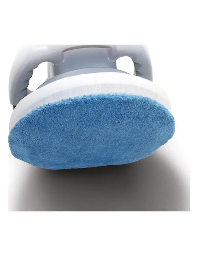 Alt view image 3 of 7 - Auto Spa 5"-6" Microfiber Bonnet, Microfiber Material,2PK, Blue