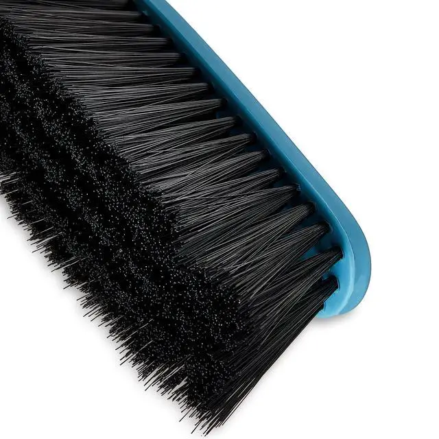 Alt view image 5 of 7 - Great Value Plastic Dust Broom and Pan Set, Blue