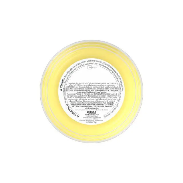 Alt view image 5 of 6 - Mainstays Sweet Sugared Lemon Scented Single-Wick Glass Jar Candle, 20 oz