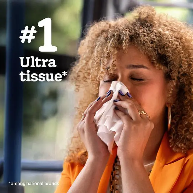 Alt view image 4 of 7 - Kleenex Ultra Soft 3-Ply Cube Box Facial Tissues, 4 Pack (240 Total Tissues)