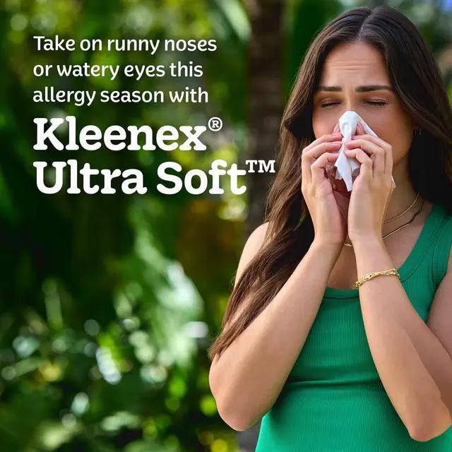 Alt view image 5 of 7 - Kleenex Ultra Soft 3-Ply Cube Box Facial Tissues, 4 Pack (240 Total Tissues)