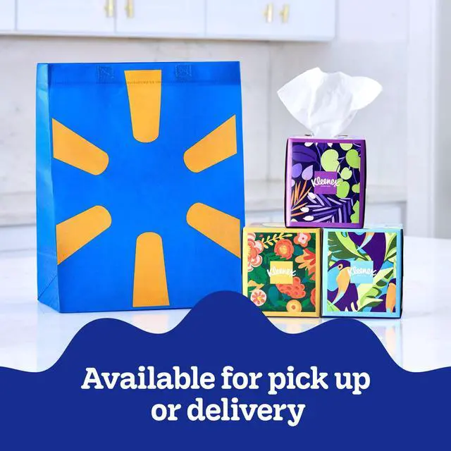 Alt view image 6 of 7 - Kleenex Ultra Soft 3-Ply Cube Box Facial Tissues, 4 Pack (240 Total Tissues)