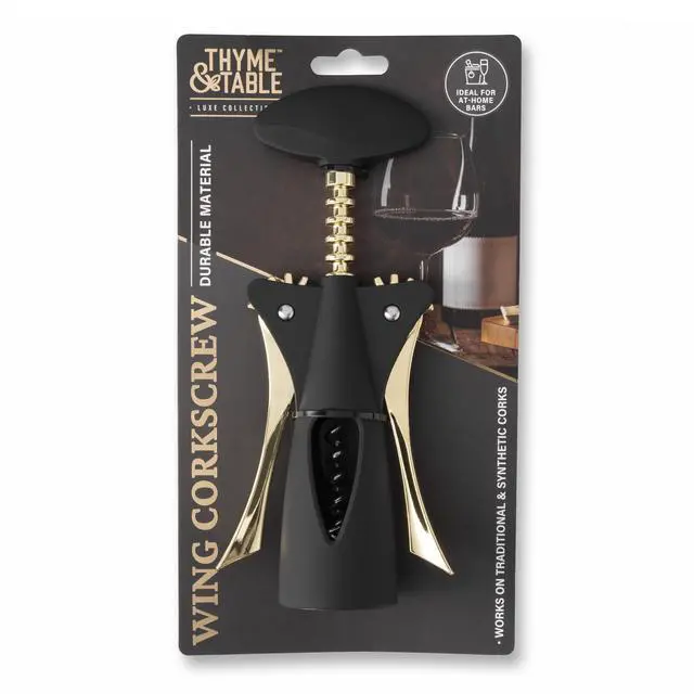 Alt view image 2 of 6 - Thyme & Table Wing Corkscrew for All Corks