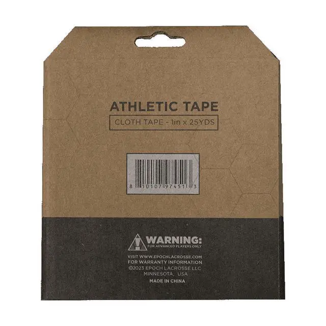 Alt view image 5 of 6 - Wolf Lacrosse Grip Tape White/Black High-Quality, Water Resistant, Stamped Adhesive Wrap, 2 Count, High-Performance Grip Tape for Lacrosse & Hockey Sticks