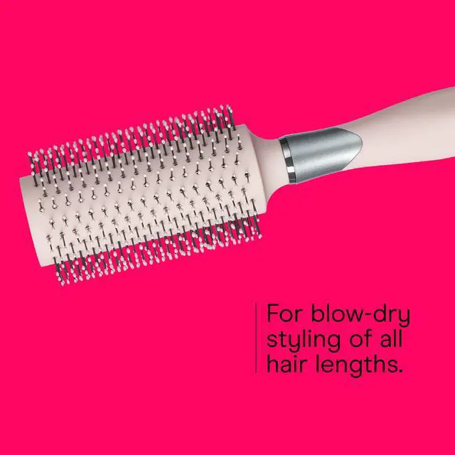 Alt view image 3 of 7 - Conair Smooth & Dry Large Round Brush for Blow-Dry Styling, Volumizing Hair Brush