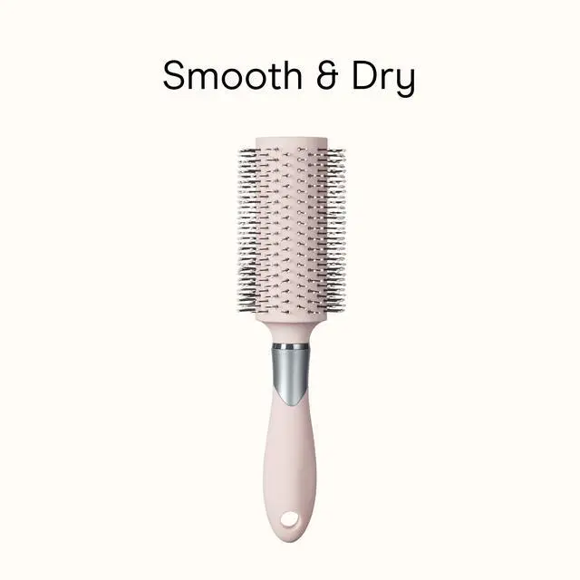 Alt view image 7 of 7 - Conair Smooth & Dry Large Round Brush for Blow-Dry Styling, Volumizing Hair Brush
