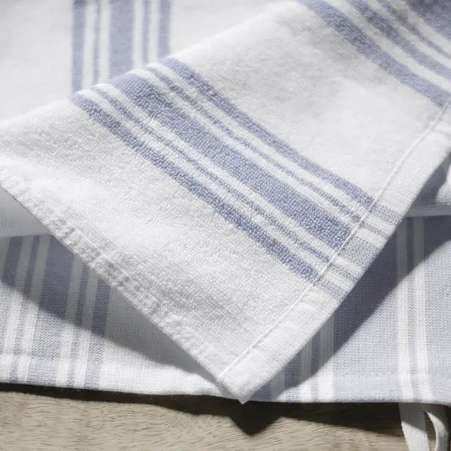 Alt view image 6 of 6 - Better Homes & Gardens 2 Piece Culinary Kitchen Towel, Blue Linen