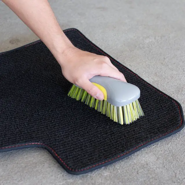 Alt view image 3 of 7 - Auto Drive Stiff Bristle Scrub Brush for Carpet and Upholstery Cleaning