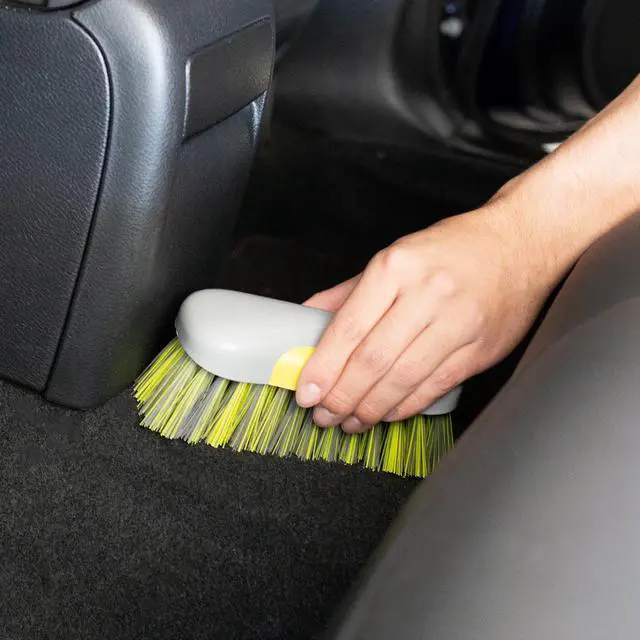 Alt view image 4 of 7 - Auto Drive Stiff Bristle Scrub Brush for Carpet and Upholstery Cleaning