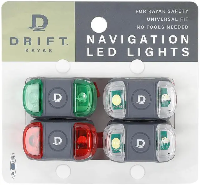 Main image of D DRIFT ALL THINGS WATER 4-Pack Kayak Navigation Lights