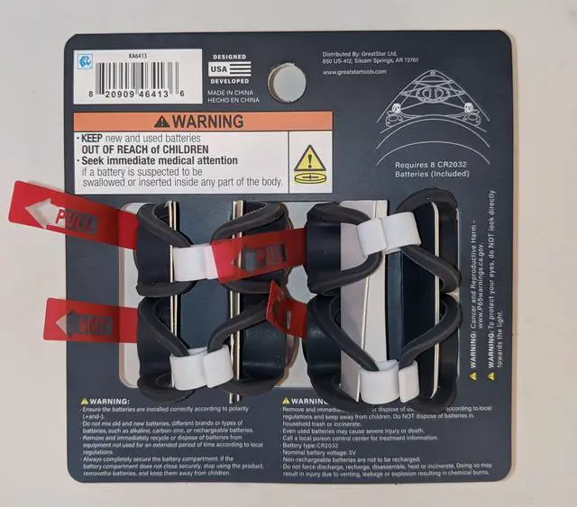 Alt view image 4 of 7 - D DRIFT ALL THINGS WATER 4-Pack Kayak Navigation Lights