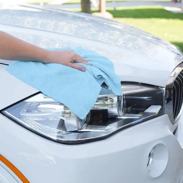 Alt view image 3 of 7 - Auto Drive Car Wash Microfiber Towel, 10 Count, 15" x 15", A