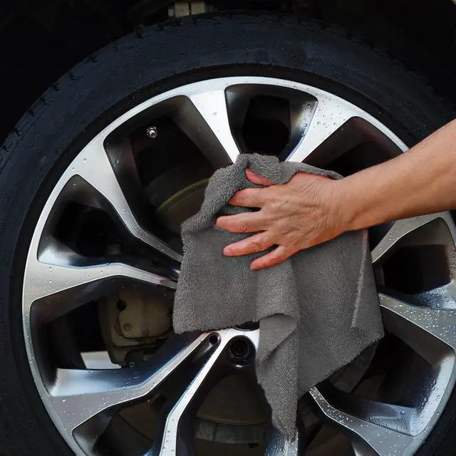 Alt view image 5 of 7 - Auto Drive Car Wash Microfiber Towel, 10 Count, 15" x 15", A