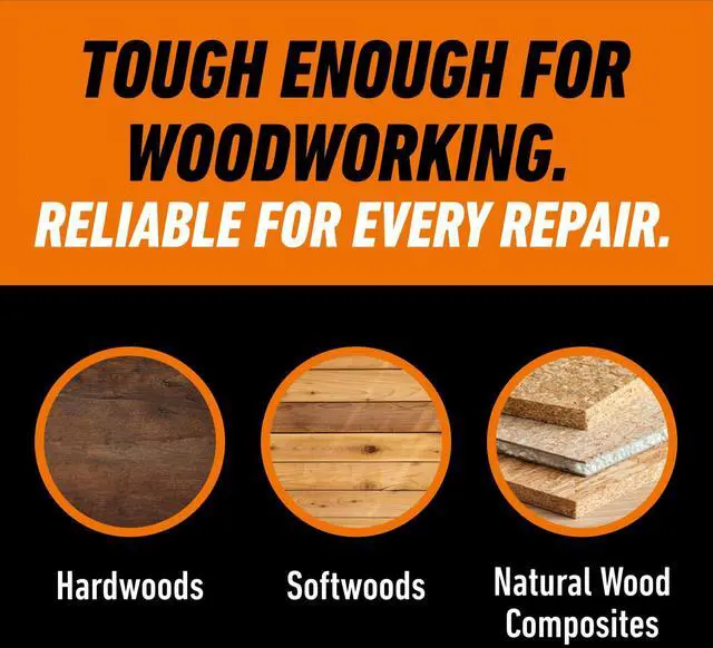 Alt view image 4 of 7 - (2 pack) Gorilla Wood Glue Natural Wood Color, 4 ounce Bottle