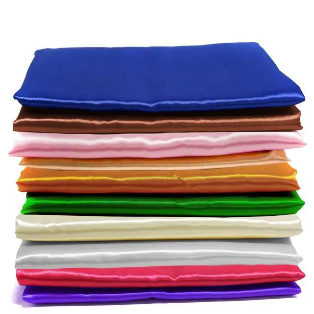Alt view image 7 of 7 - Shason Textile Special Occasion Costume Satin 2 Yards Precut Fabric, Turquoise