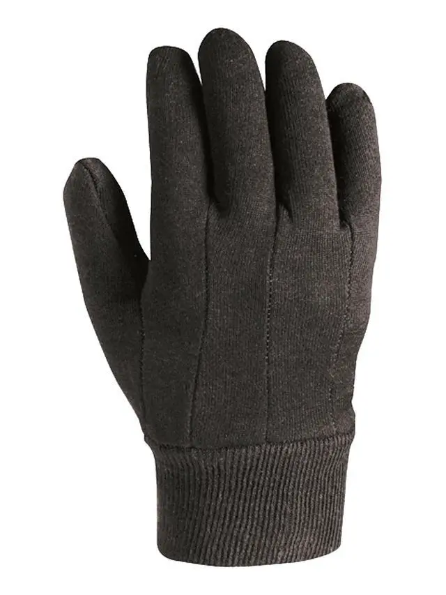 Alt view image 2 of 3 - Wells Lamont Men's Brown Jersey Glove, 6 Pack