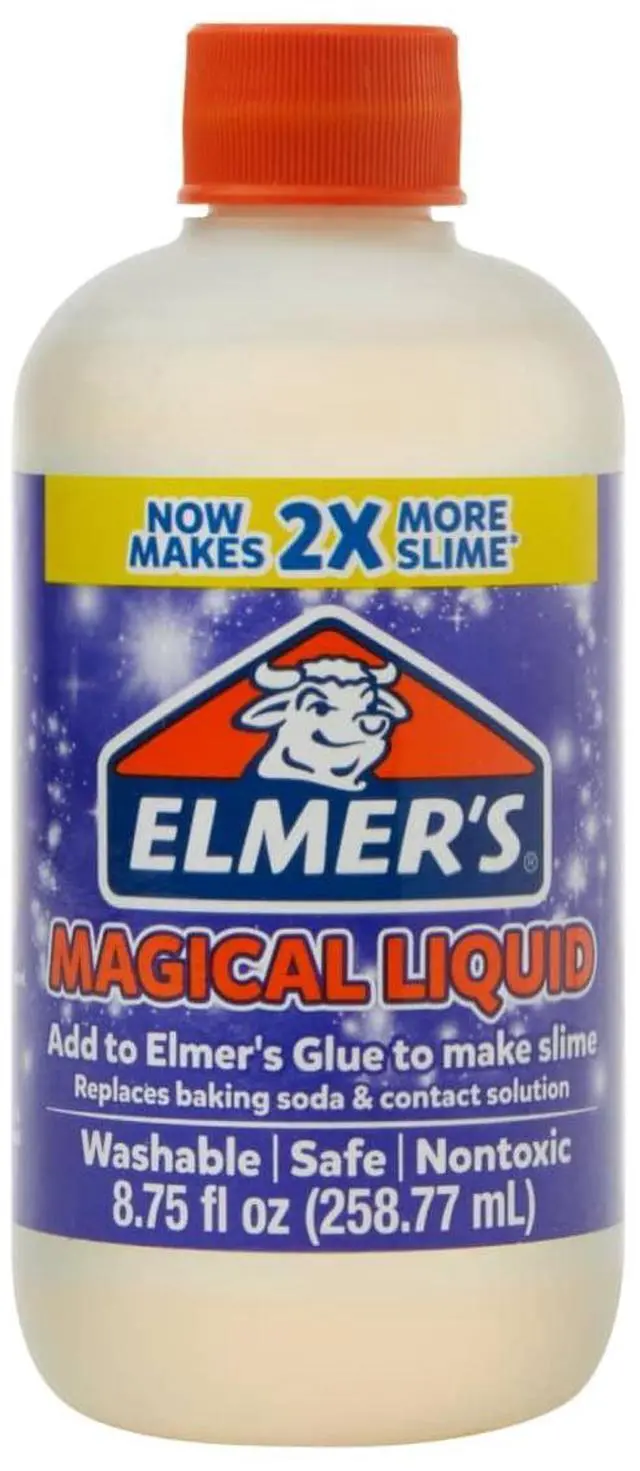 Main image of Elmer's Slime Activator | Magical Liquid Slime Activator Solution, Updated Formula for Twice as Much Slime, (8.75 floz.)