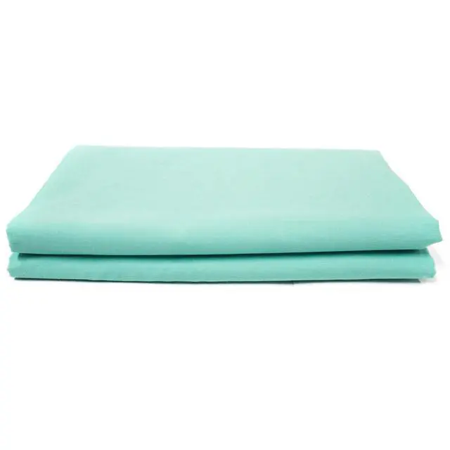 Alt view image 3 of 7 - Shason Textile Poly Cotton (3 Yards Cut) x 44" Craft Projects Quilting Precut Fabric, Aqua