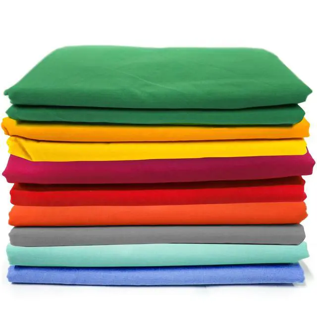 Alt view image 7 of 7 - Shason Textile Poly Cotton (3 Yards Cut) x 44" Craft Projects Quilting Precut Fabric, Aqua