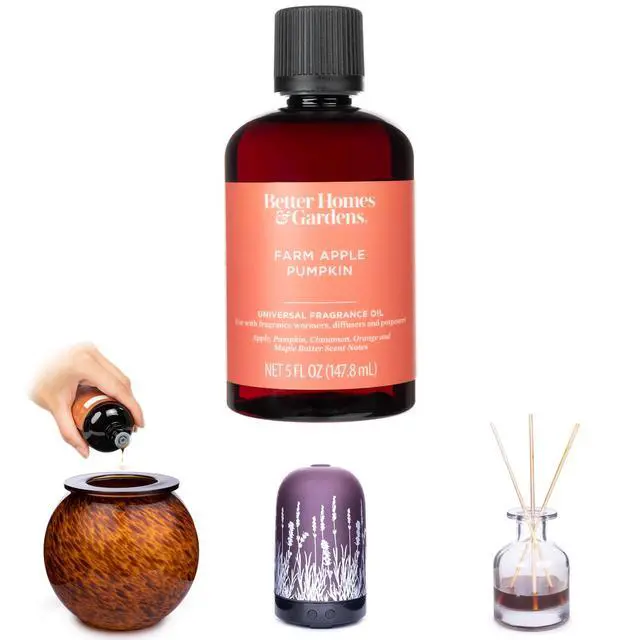 Alt view image 2 of 5 - Better Homes and Gardens Universal Fragrance Oil, Farm Apple Pumpkin Scent, 5 fl oz