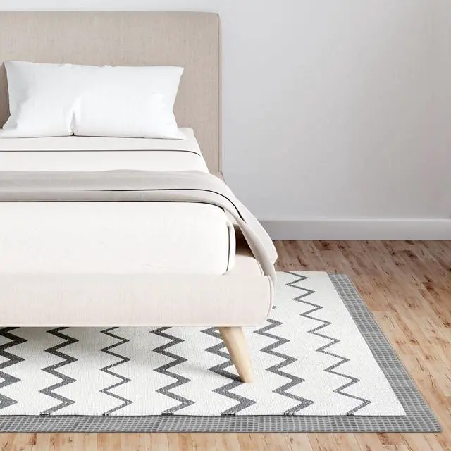 Alt view image 10 of 14 - Mainstays Non-Skid Non-Slip Rug Pad, Gray, 2' x 6'