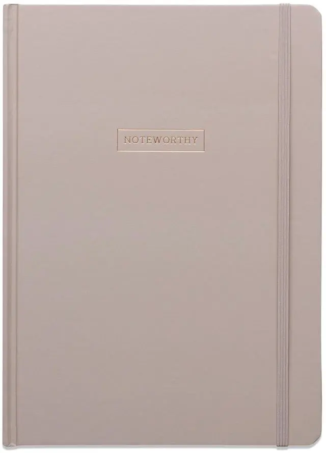 Main image of Pen + Gear Hardcover Journal, Taupe, 7.5" x 10.25", 200 Lined Pages