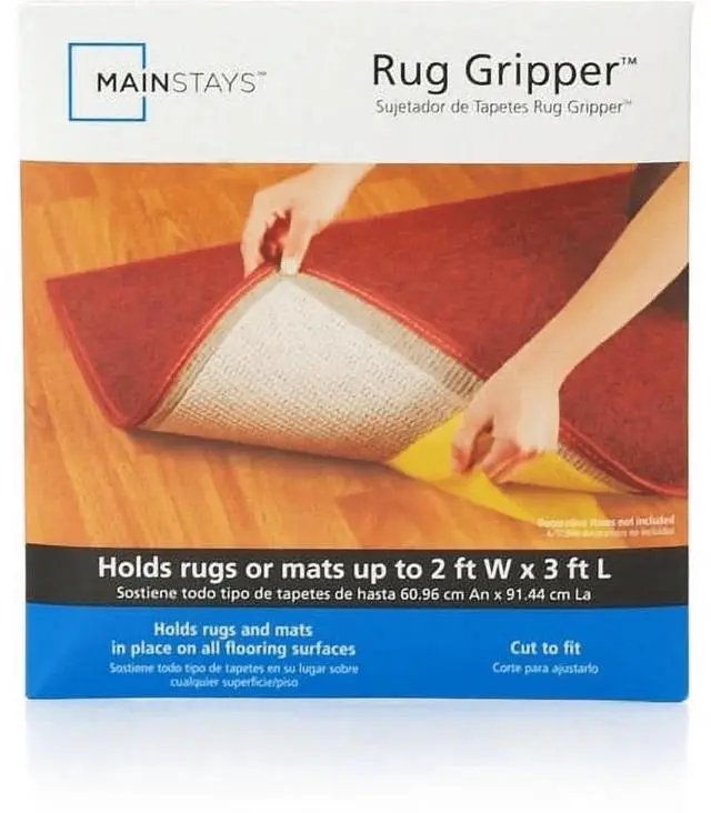 Alt view image 3 of 3 - Mainstays 10" x 20" Non-Skid Non-Slip Cream Rug Pad for Indoor Use