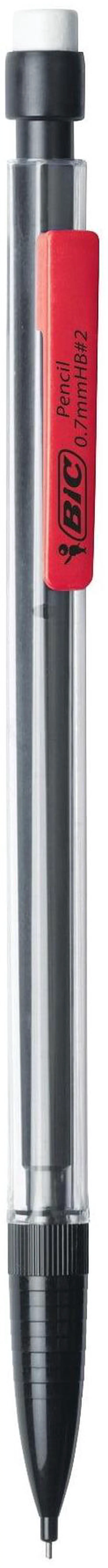 Alt view image 3 of 5 - BIC Xtra-Smooth Mechanical Pencils with Erasers, Medium Point (0.7mm), 12-Count Pack, Bulk Mechanical Pencils for School or Office Supplies