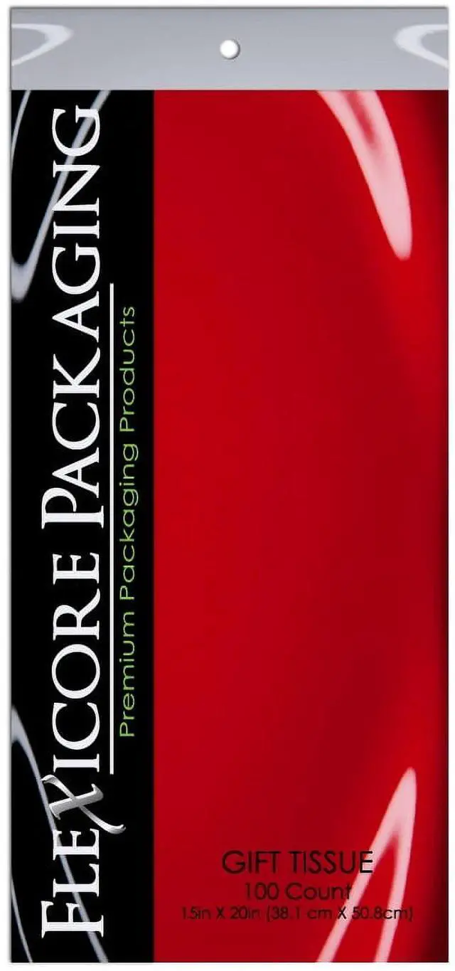 Main image of Red Gift Wrap Tissue Paper 15in X 20in - 100 Sheets