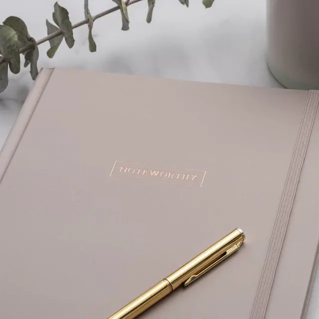Alt view image 5 of 7 - Pen + Gear Hardcover Journal, Taupe, 7.5" x 10.25", 200 Lined Pages