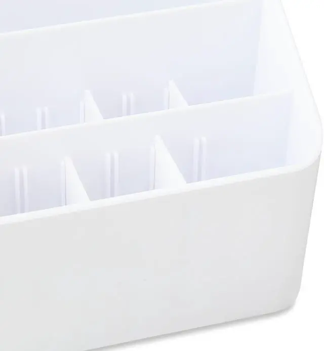 Alt view image 3 of 6 - Pen+Gear White All in One Desktop Storage Organizer for School and Office Supplies
