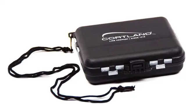 Main image of Cortland Fairplay Multi-Compartment Fly Box, Black, 663800