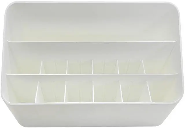 Alt view image 6 of 6 - Pen+Gear White All in One Desktop Storage Organizer for School and Office Supplies