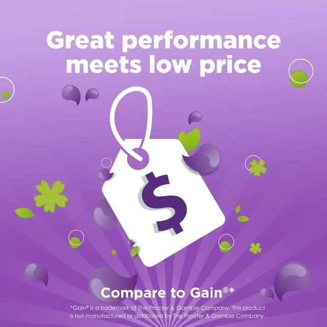 Alt view image 4 of 7 - Great Value Ultimate Fresh Laundry Detergent, Twilight Dreams, 88 fl oz, 61 Loads