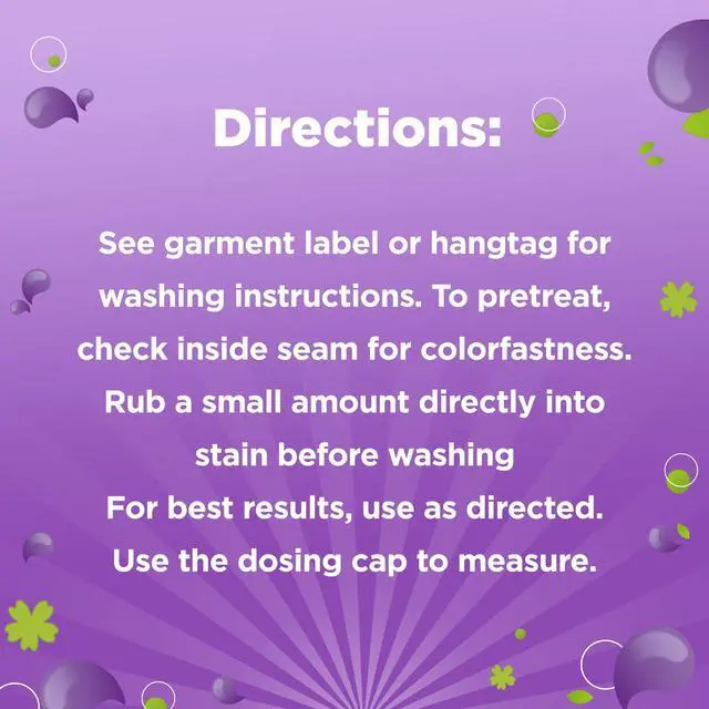 Alt view image 5 of 7 - Great Value Ultimate Fresh Laundry Detergent, Twilight Dreams, 88 fl oz, 61 Loads