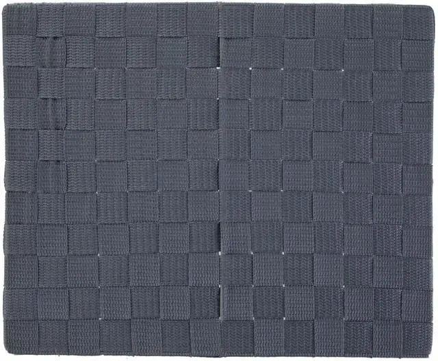 Alt view image 3 of 6 - Mainstays Medium Gray Woven Fabric Decorative Storage Basket, 13 in x 8 in x 10 in