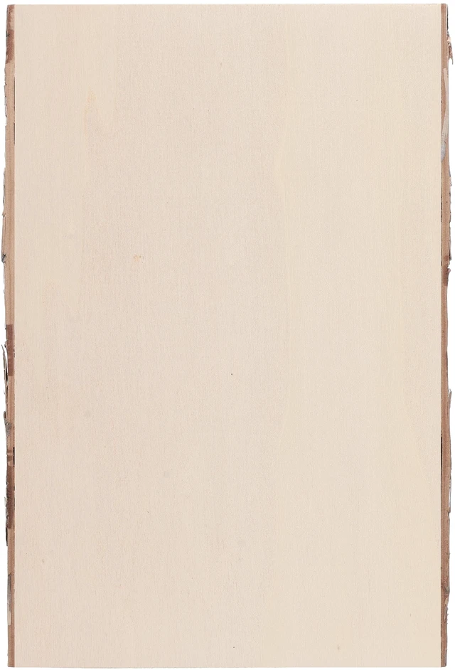 Alt view image 2 of 5 - Hampton Art Basswood Rectangle W/Bark Sm (LY)