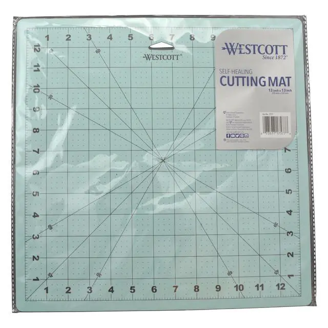 Alt view image 5 of 7 - Westcott 12" x 12" Self-Healing Cutting Mat, for Craft, Blue, 1-Count