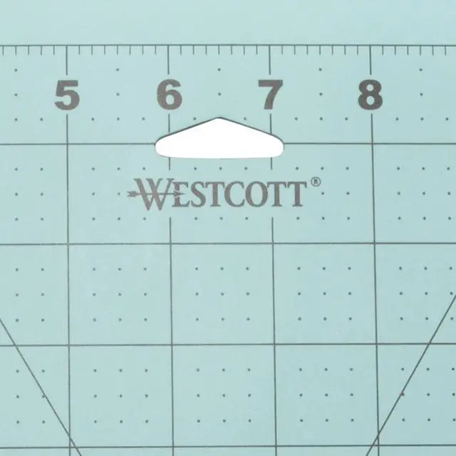 Alt view image 6 of 7 - Westcott 12" x 12" Self-Healing Cutting Mat, for Craft, Blue, 1-Count