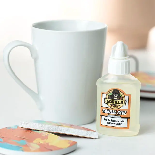 Alt view image 4 of 7 - Gorilla Glue Clear Liquid Polyurethane Glue 1.75 Ounce Bottle, full cure in 24 hours
