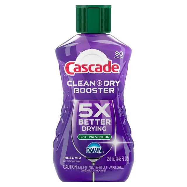 Alt view image 7 of 7 - Cascade Rinse Aid Clean & Dry Booster, 8.45oz