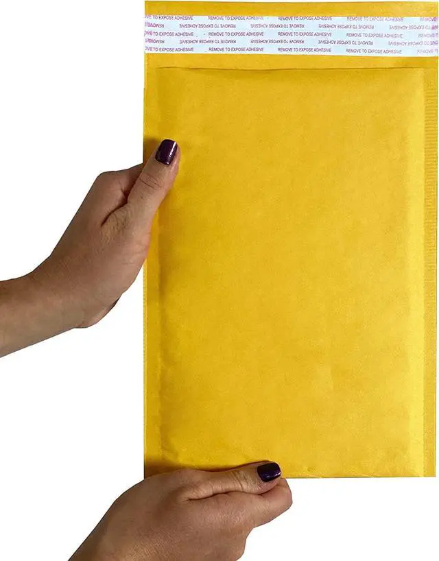 Alt view image 3 of 7 - StarBoxes 15 Kraft Bubble Mailers 7.25x12" - #1 Self-Seal Padded Envelopes