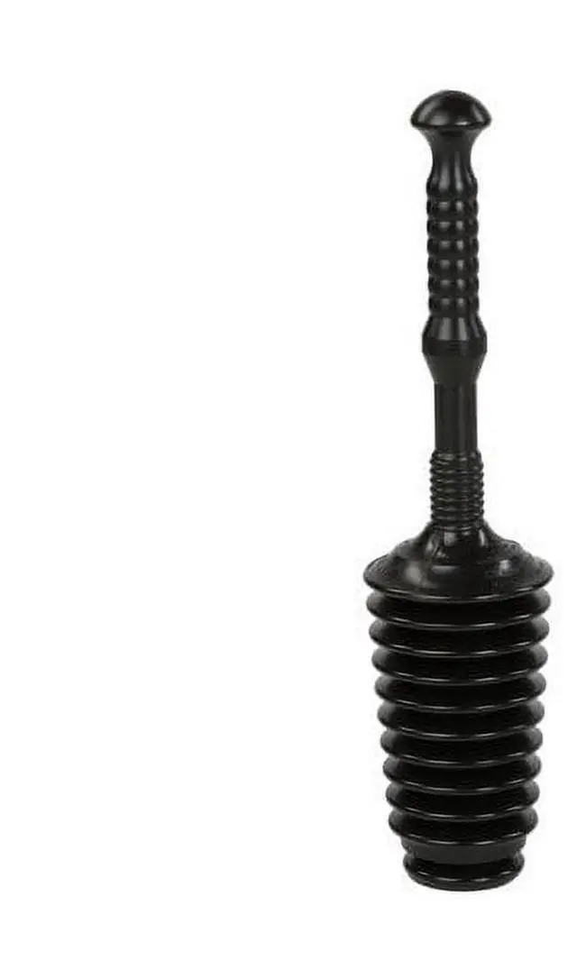 Alt view image 5 of 6 - Master Plunger MP500-3 Heavy Duty All Purpose Plunger, Laundry Tubs, Bath Tubs, Kitchen Sinks, Garbage Disposal, Toilets Commercial & Residential Use. Equipped with Air Release Valve, Black