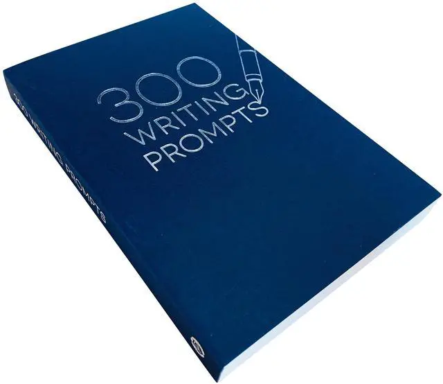 Alt view image 4 of 5 - Piccadilly 300 Writing Prompts Journal, Navy Card Stock Cover, 204 Pages