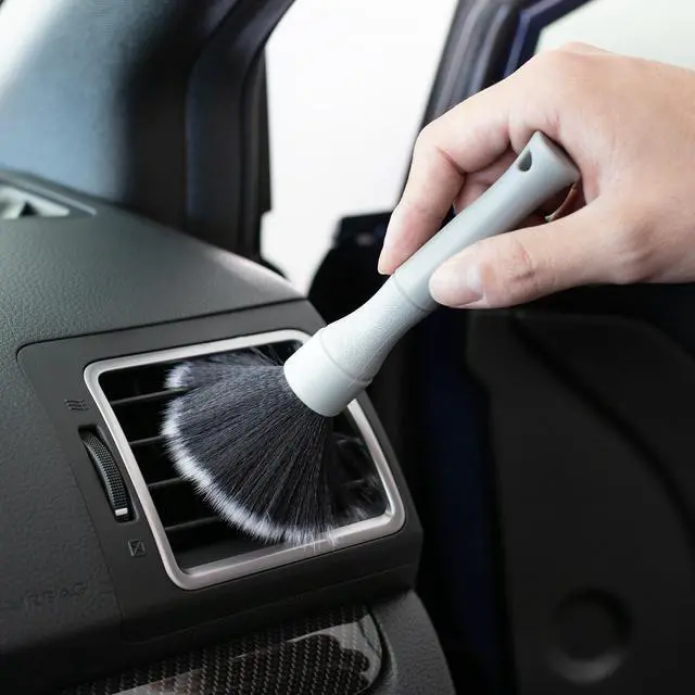 Alt view image 6 of 7 - Auto Drive 2-Piece Set Interior & Exterior Car Detailing Brushes