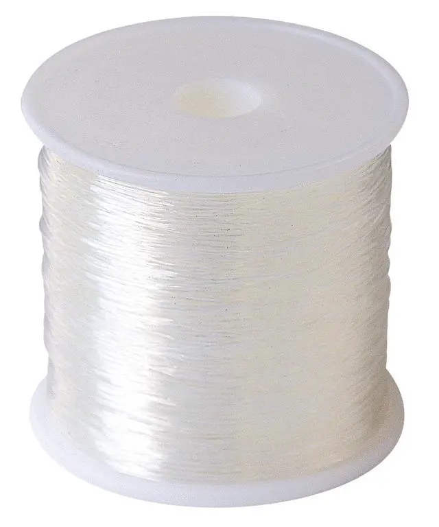Alt view image 2 of 5 - Hello Hobby Elastic Bead Stretch Cord, .7mm, Clear, 328 ft