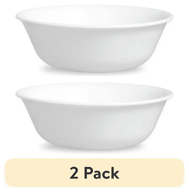 Alt view image 3 of 6 - (2 pack) Corelle Winter Frost White 18 oz Soup Bowl